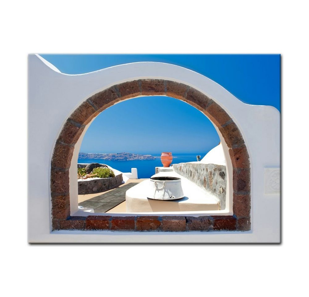 Bilderdepot24 Leinwandbild Window to Paradise - Fenster zum Paradies, Ozeane von Bilderdepot24