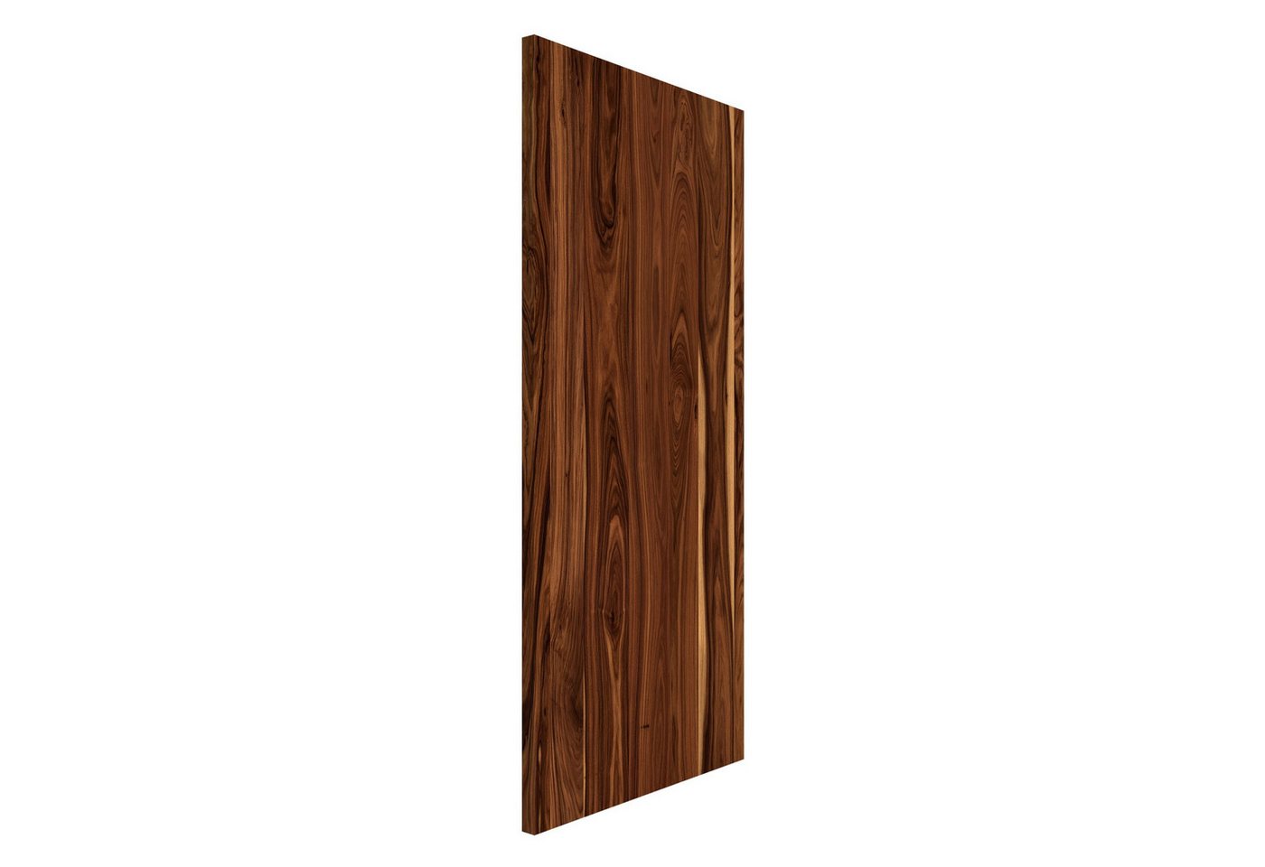 Bilderdepot24 Magnettafel Küche Holzoptik Santos Palisander, (1-tlg., Magnetboard Pinnwand für die Wand - metallische Tafel für Magnete), Magnetwand groß mit Motiv Büro Memoboard magnetisch Hochformat von Bilderdepot24