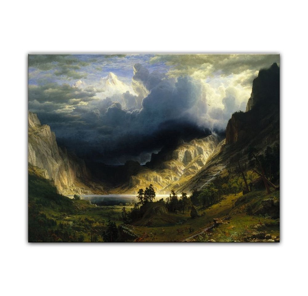Bilderdepot24 Wandbild, Sturm in den Rocky Mountains, Mt. Rosalie von Bilderdepot24