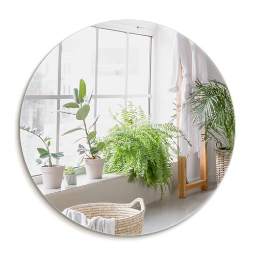 Bilderdepot24 Wandspiegel Spiegel Badspiegel - Geschliffener Spiegel komplett aus Echtglas - Rund ca. 60 cm I SUA-6072 Bilderdepot24 Wandspiegel Spiegel Badspiegel - Geschliffener Spiegel komplett aus Echtglas - Rund ca. 60 cm I SUA-6072 von Bilderdepot24