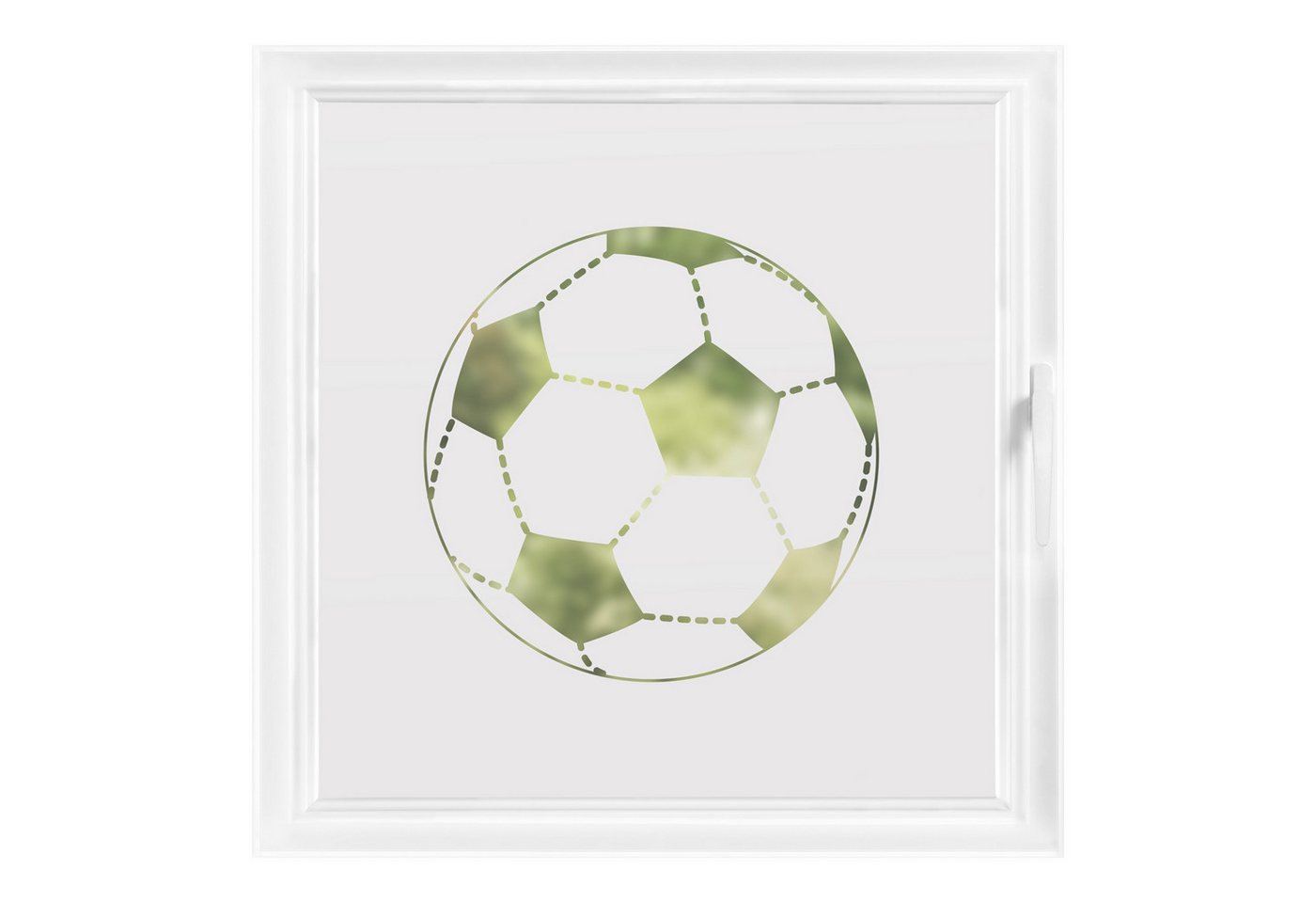 Bilderdepot24 Fensterfolie statisch haftend Motiv Fensterdeko Fussball XXL II Sport, blickdicht, Innen Fenster Tür Balkontür Kinderzimmer Jungenzimmer Mädchenzimmer Bilderdepot24 Fensterfolie statisch haftend Motiv Fensterdeko Fussball XXL II Sport, blickdicht, Innen Fenster Tür Balkontür Kinderzimmer Jungenzimmer Mädchenzimmer von Bilderdepot24