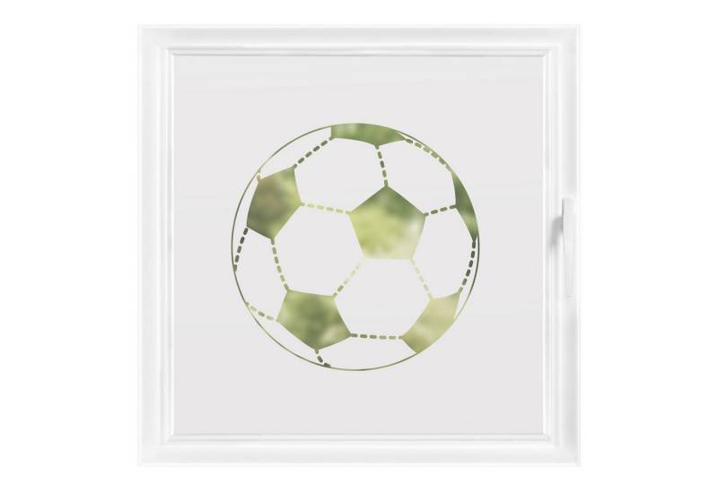 Bilderdepot24 Fensterfolie statisch haftend Motiv Fensterdeko Fussball XXL II Sport, blickdicht, Innen Fenster Tür Balkontür Kinderzimmer Jungenzimmer Mädchenzimmer von Bilderdepot24
