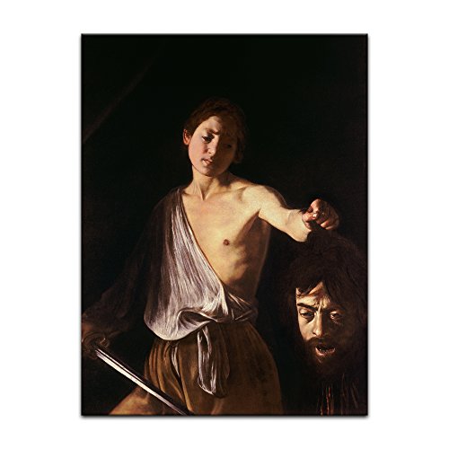 Kunstdruck Poster - Caravaggio David mit dem Haupt des Goliath 60x80 cm ca. A1 - Alte Meister Bild ohne Rahmen Kunstdruck Poster - Caravaggio David mit dem Haupt des Goliath 60x80 cm ca. A1 - Alte Meister Bild ohne Rahmen von Bilderdepot24
