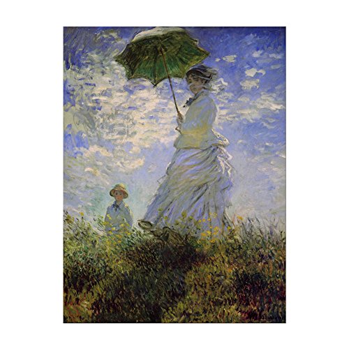 Kunstdruck Poster - Claude Monet Frau mit Sonnenschirm 30x40 cm ca. A3 - Alte Meister Bild ohne Rahmen Kunstdruck Poster - Claude Monet Frau mit Sonnenschirm 30x40 cm ca. A3 - Alte Meister Bild ohne Rahmen von Bilderdepot24