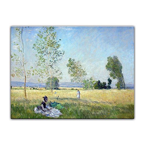 Kunstdruck Poster - Claude Monet Sommer 80x60 cm ca. A1 - Alte Meister Bild ohne Rahmen von Bilderdepot24