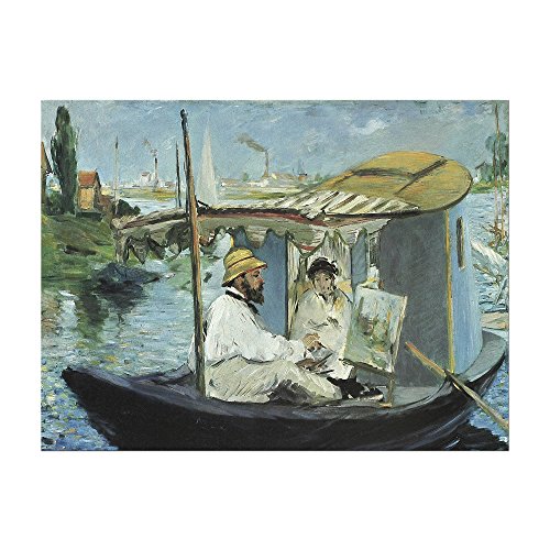 Kunstdruck Poster - Édouard Manet Die Barke 60x40 cm ca. A2 - Alte Meister Bild ohne Rahmen Kunstdruck Poster - Édouard Manet Die Barke 60x40 cm ca. A2 - Alte Meister Bild ohne Rahmen von Bilderdepot24