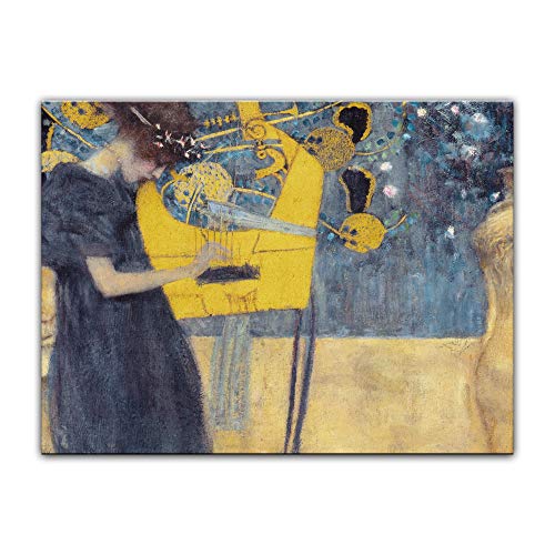 Kunstdruck Poster - Gustav Klimt Die Musik 40x30 cm ca. A3 - Alte Meister Bild ohne Rahmen Kunstdruck Poster - Gustav Klimt Die Musik 40x30 cm ca. A3 - Alte Meister Bild ohne Rahmen von Bilderdepot24
