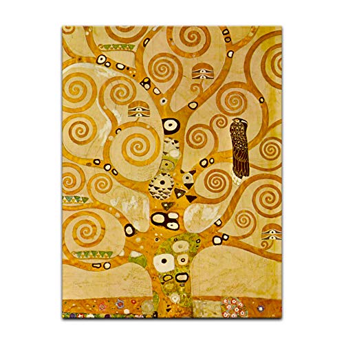 Kunstdruck Poster - Gustav Klimt Lebensbaum 30x40 cm ca. A3 - Alte Meister Bild ohne Rahmen von Bilderdepot24