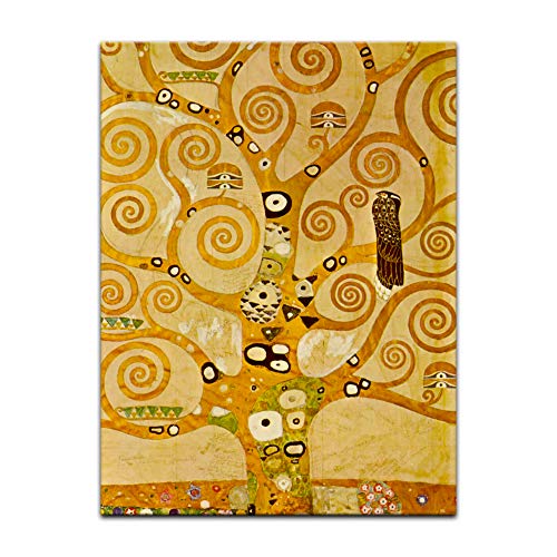 Kunstdruck Poster - Gustav Klimt Lebensbaum 60x80 cm ca. A1 - Alte Meister Bild ohne Rahmen Kunstdruck Poster - Gustav Klimt Lebensbaum 60x80 cm ca. A1 - Alte Meister Bild ohne Rahmen von Bilderdepot24