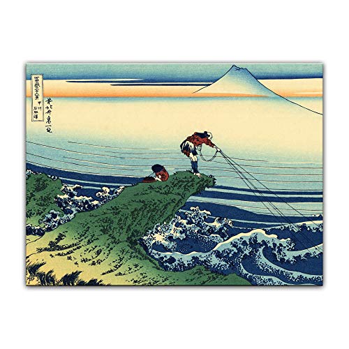 Kunstdruck Poster - Katsushika Hokusai Kajikazawa in der Provinz Kai 30x20 cm ca. A4 - Alte Meister Bild ohne Rahmen von Bilderdepot24