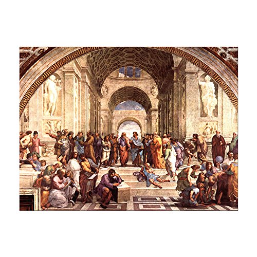 Kunstdruck Poster - Raffael Die Schule von Athen 30x20 cm ca. A4 - Alte Meister Bild ohne Rahmen Kunstdruck Poster - Raffael Die Schule von Athen 30x20 cm ca. A4 - Alte Meister Bild ohne Rahmen von Bilderdepot24