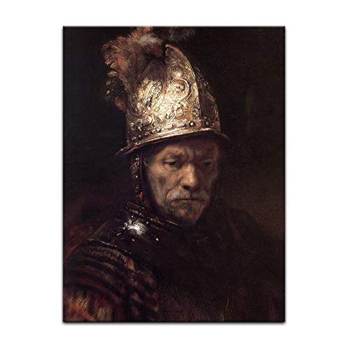 Kunstdruck Poster - Rembrandt Der Mann mit dem Goldhelm 60x80 cm ca. A1 - Alte Meister Bild ohne Rahmen Kunstdruck Poster - Rembrandt Der Mann mit dem Goldhelm 60x80 cm ca. A1 - Alte Meister Bild ohne Rahmen von Bilderdepot24