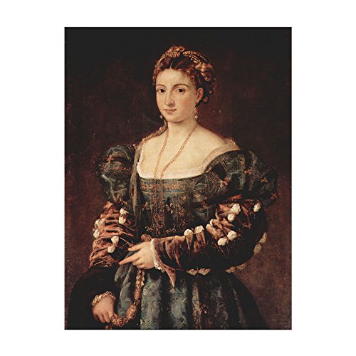 Kunstdruck Poster - Tizian La Bella 30x40 cm ca. A3 - Alte Meister Bild ohne Rahmen Kunstdruck Poster - Tizian La Bella 30x40 cm ca. A3 - Alte Meister Bild ohne Rahmen von Bilderdepot24