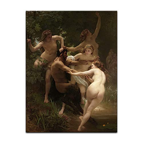 Kunstdruck Poster - William-Adolphe Bouguereau Nymphen und Satyr 20x30 cm ca. A4 - Alte Meister Bild ohne Rahmen Kunstdruck Poster - William-Adolphe Bouguereau Nymphen und Satyr 20x30 cm ca. A4 - Alte Meister Bild ohne Rahmen von Bilderdepot24