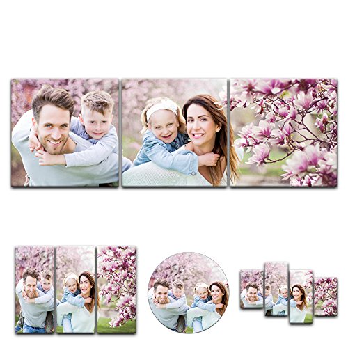 Leinwandbild - mit Ihrem Wunschmotiv - Panorama-Format - 150x50 cm / 50x150 cm 3teilig - Mein Foto auf Leinwand - SOFORT VORSCHAU - Eigenes Bild - Dein Wunschmotiv aufgespannt auf Bilderrahmen Leinwandbild - mit Ihrem Wunschmotiv - Panorama-Format - 150x50 cm / 50x150 cm 3teilig - Mein Foto auf Leinwand - SOFORT VORSCHAU - Eigenes Bild - Dein Wunschmotiv aufgespannt auf Bilderrahmen von Bilderdepot24