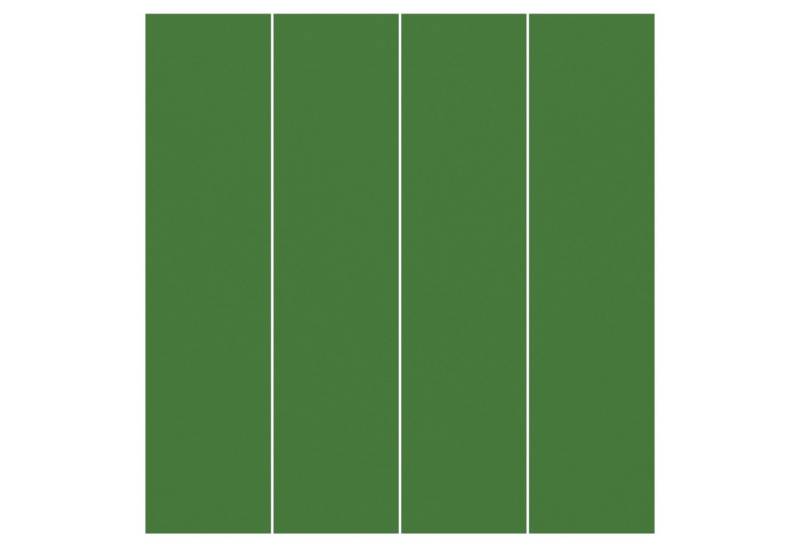 Bilderdepot24 Schiebegardine modern Flächenvorhang blickdicht Colour Dark Green, (4 St), halbtransparent, Wohnzimmer große Flächengardine lichtdurchlässig für Klemm-System von Bilderdepot24