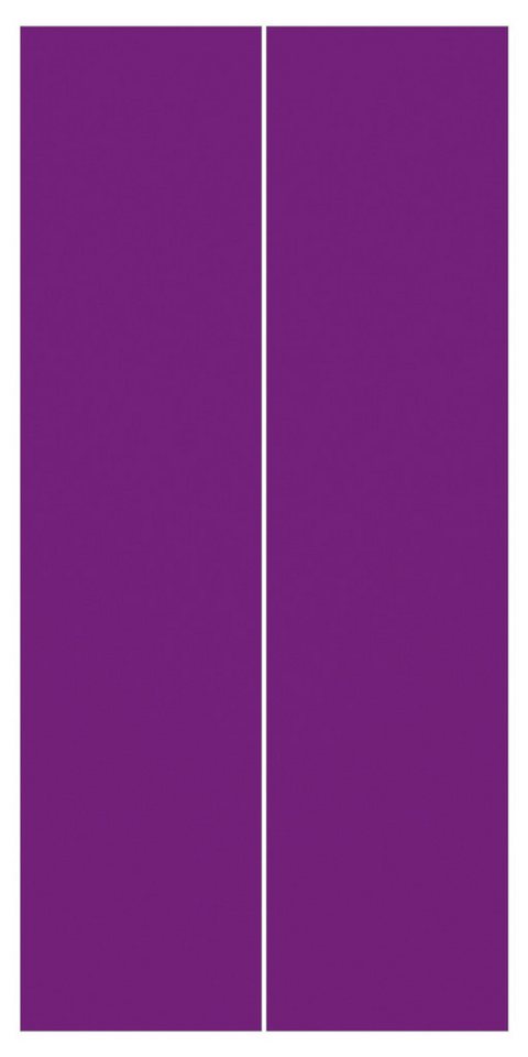 Bilderdepot24 Schiebegardine modern Flächenvorhang blickdicht Colour Purple, (2 St), halbtransparent, Kinderzimmer große Flächengardine lichtdurchlässig für Klemm-System von Bilderdepot24