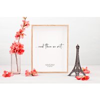 Poster | "And Then We Met" Liebe Personalisiert Paare Print Poster | "And Then We Met" Liebe Personalisiert Paare Print von Bilderkram