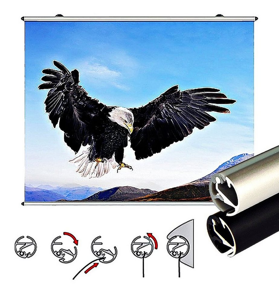 Bilderrahmen Neumann Bilderleiste Posterschiene Aluminium, Ø 15 mm, inkl. Endkappen, Aufhängung Bilderrahmen Neumann Bilderleiste Posterschiene Aluminium, Ø 15 mm, inkl. Endkappen, Aufhängung von Bilderrahmen Neumann