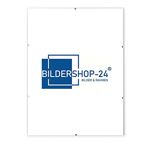 3X Rahmenloser Bilderrahmen Bildhalter Cliprahmen 29,7x42cm (DIN A3) Acrylglas von Bildershop-24