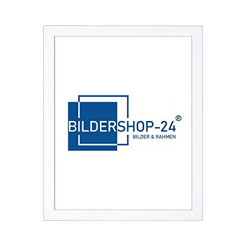 Bilderrahmen London in Weiß (matt) mit Acrylglas 50 X 70 cm PUZZLEFORMAT Poster Puzzle Rahmen Bilder von Bildershop-24