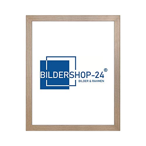 Bilderrahmen modern stabil RahmBig Eiche Natur 30 X 40 cm Rahmen für Bilder Urkunden Poster Farbe & Größe wählbar von Bildershop-24