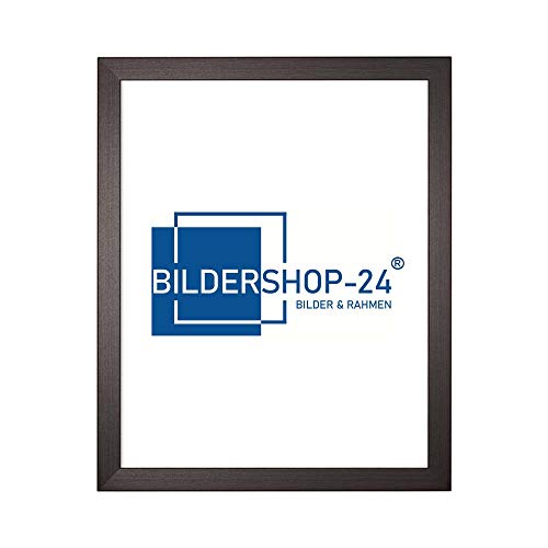 Bildershop-24 Puzzlerahmen London für Puzzle ca. 500-1000 Teile 40x100cm 100x40cm Wenge (Dekor) mit Acrylglas von Bildershop-24