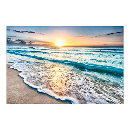 Bilderwelten Fensterfolie Sichtschutz Sonnenuntergang am Strand Fensterbild 72 x 108cm Bilderwelten Fensterfolie Sichtschutz Sonnenuntergang am Strand Fensterbild 72 x 108cm von Bilderwelten