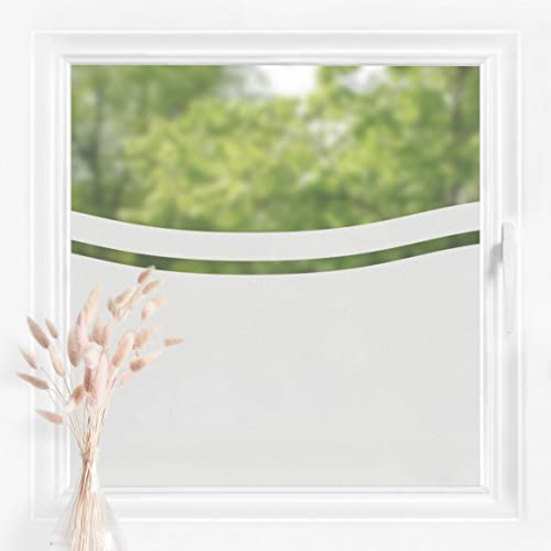 Bilderwelten Fensterfolie Sichtschutz Wellen Muster 80 x 80 cm Milchglasfolie Sichtschutzfolie Fenster Folie Blickdicht Anti-UV Statisch Haftend Quadrat Bilderwelten Fensterfolie Sichtschutz Wellen Muster 80 x 80 cm Milchglasfolie Sichtschutzfolie Fenster Folie Blickdicht Anti-UV Statisch Haftend Quadrat von Bilderwelten