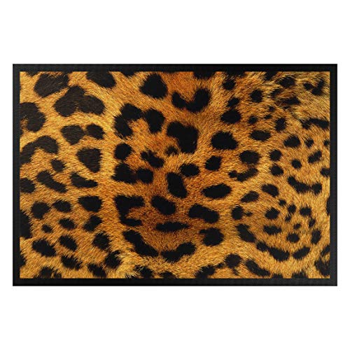 Bilderwelten Fußmatte - Servalkatzenfell, Größe HxB: 60cm x 85cm Bilderwelten Fußmatte - Servalkatzenfell, Größe HxB: 60cm x 85cm von Bilderwelten