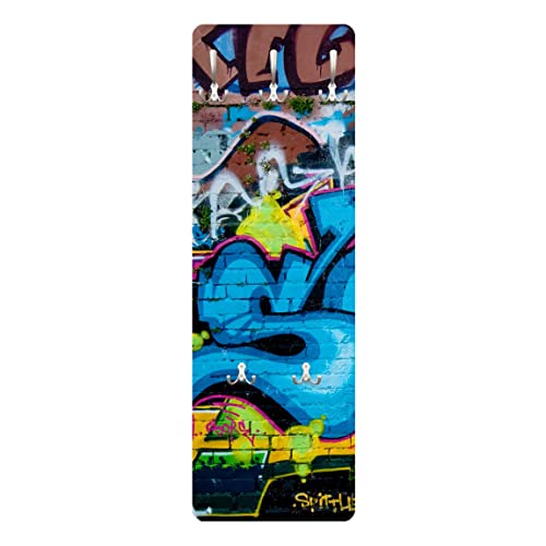 Bilderwelten Garderobe - Colours of Graffiti, Größe HxB:119cm x 39cm von Bilderwelten