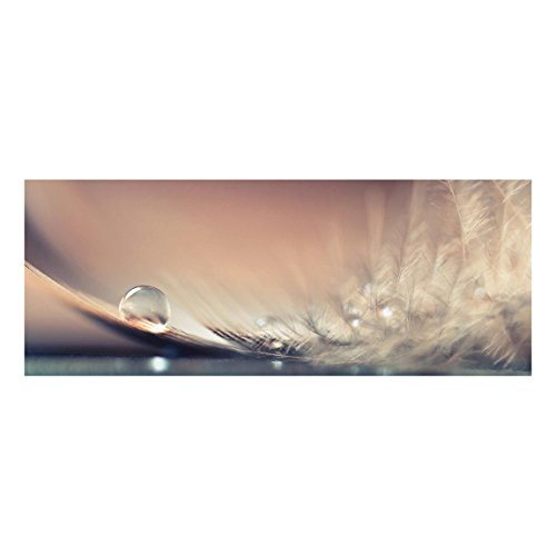 Bilderwelten Glasbild Wandbild Glas Kunstdruck Story of a Waterdrop 50 cm x 125 cm Bilderwelten Glasbild Wandbild Glas Kunstdruck Story of a Waterdrop 50 cm x 125 cm von Bilderwelten