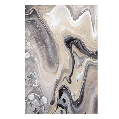 Bilderwelten Leinwandbild Holz-Keilrahmen - Gesteinsschmelze II - Hochformat 3:2 180 x 120 cm von Bilderwelten