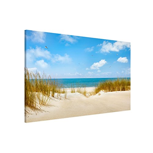 Bilderwelten Magnettafel - Strand an der Nordsee - Memoboard Quer, Größe: 40cm x 60cm von Bilderwelten