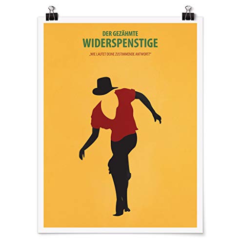 Bilderwelten Poster Filmposter Der gezähmte Widerspenstige Glänzend 40x30cm Bilderwelten Poster Filmposter Der gezähmte Widerspenstige Glänzend 40x30cm von Bilderwelten