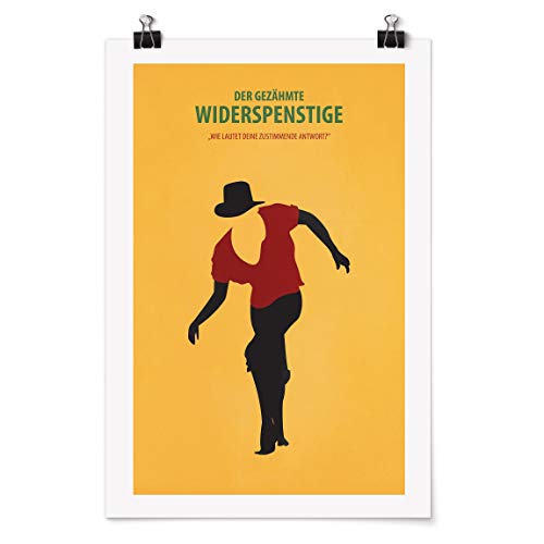 Bilderwelten Poster - Filmposter Der gezähmte Widerspenstige Matt 60 x 40cm Bilderwelten Poster - Filmposter Der gezähmte Widerspenstige Matt 60 x 40cm von Bilderwelten