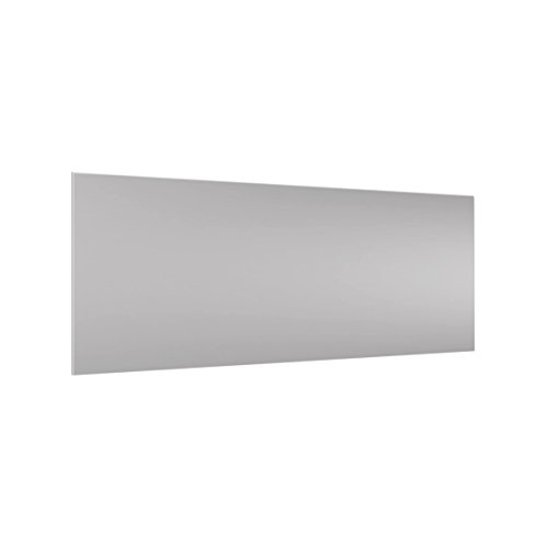 Bilderwelten Spritzschutz Glas - Achatgrau - Panorama Quer, HxB: 40cm x 100cm von Bilderwelten