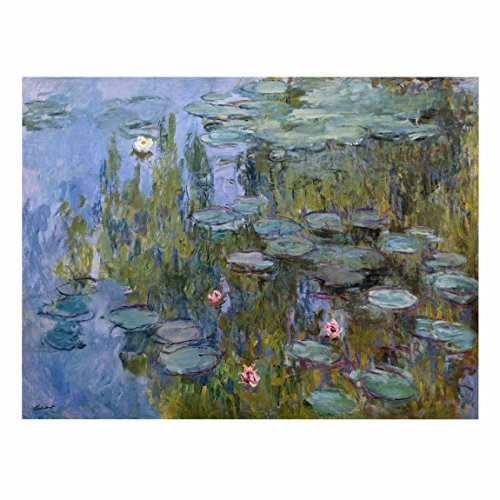 Bilderwelten Top Claude Monet Leinwandbilder Seerosen (Nympheas) 90 x 120cm von Bilderwelten