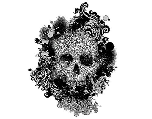 Bilderwelten Wandtattoo No.503 Skull, Größe HxB:39cm x 30cm von Apalis