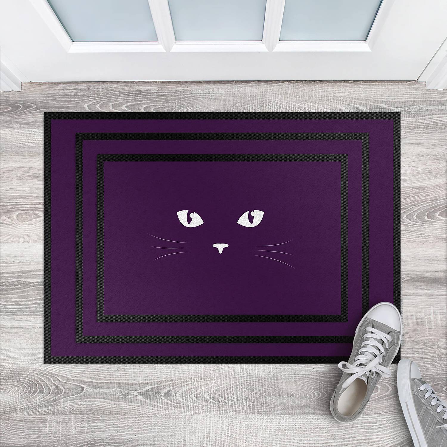 Fußmatte Katzenaugen von Bilderwelten