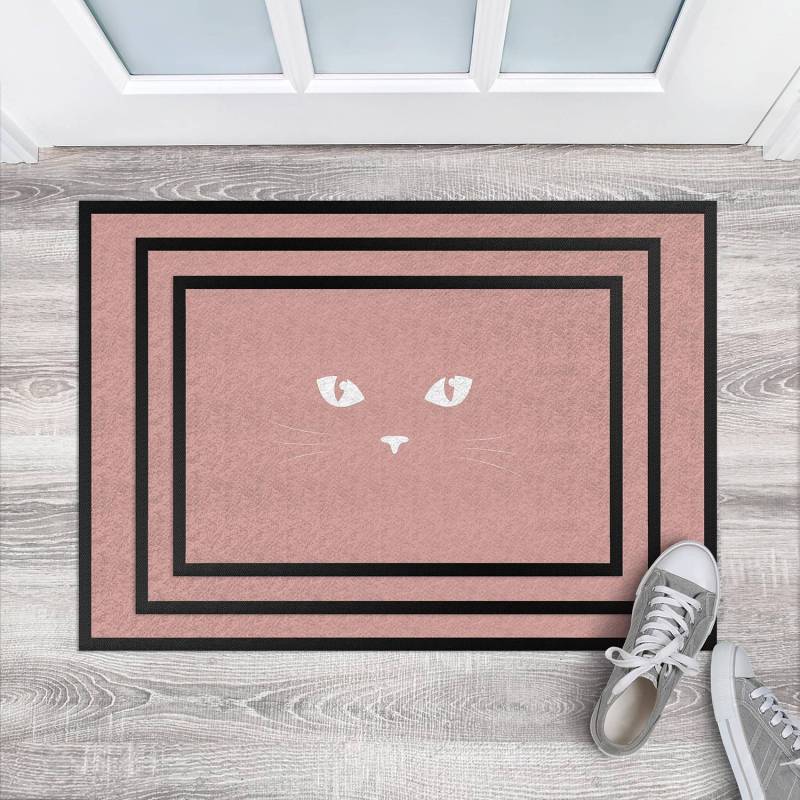 Fußmatte Katzenaugen von Bilderwelten