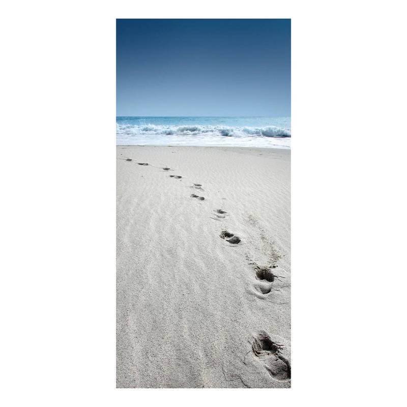 Magnettafel Spuren im Sand von Bilderwelten