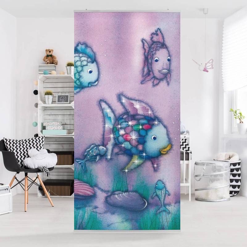 home24 Raumteiler Der Regenbogenfisch III 120 x 250 x 0cm Multicolor von home24