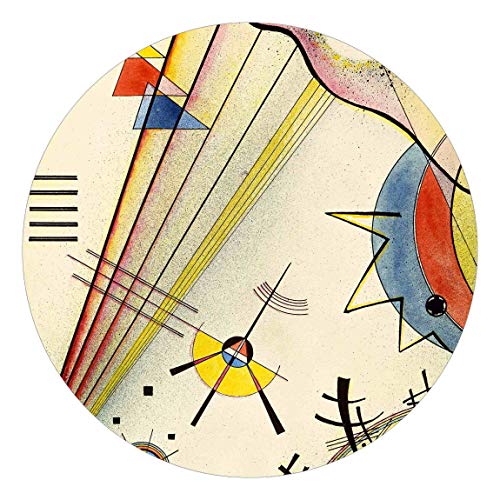 Bilderwelten Runde Tapete selbstklebend Wassily Kandinsky Deutliche Verbindung 50x50cm von Bilderwelten