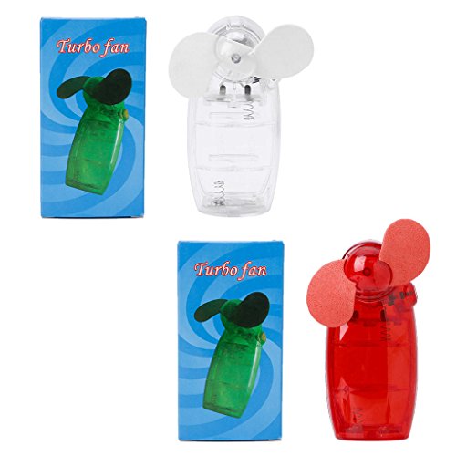 Bilinli Tragbarer Mini-Taschenventilator Cool Air-Handakku für Urlaubsreisen Gebläsekühler von Bilinli
