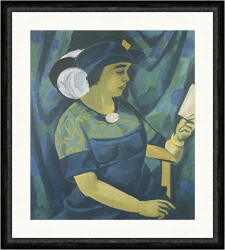 Bildnis der Frau des Künstlers Max Pechstein 1913 Faks_Plakatwelt 1399 von Biller Antik