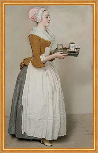 Biller Antik Das Schokoladenmädchen Jean-Etienne Liotard Kakao B A2 02515 von Biller Antik