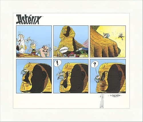 Biller Antik In Ägypten Gallier Uderzo Asterix Obelix Plakat Kunstdruck Plakatwelt 1038 von Biller Antik