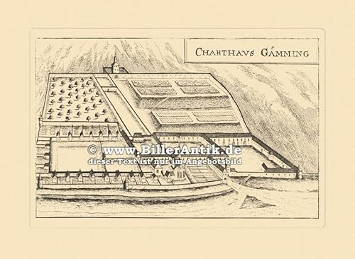 Biller Antik Kartause Gaming Chahthaus Gämming Vischer Österreich Burgen und Schlösser 662 von Biller Antik