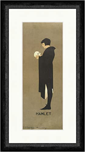 Biller Antik Poster of Hamlet James Pryde William Shakespeare Kunstdruck Faks_Plakatwelt 845 von Biller Antik